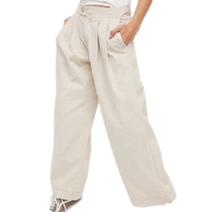 Free People Liberty High Waist Wide Leg Trousers Size 10 NWT